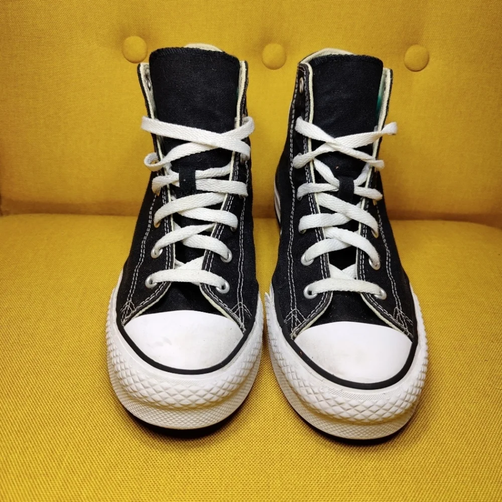 CONVERSE Chuck Taylor Black All Star Platform High Top  Women's  Sneaker Size 7